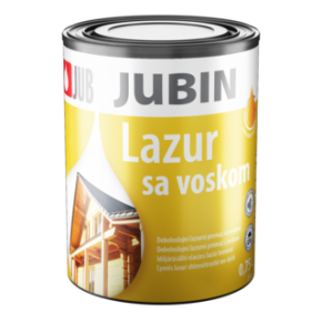 JUBIN Lazur sa voskom